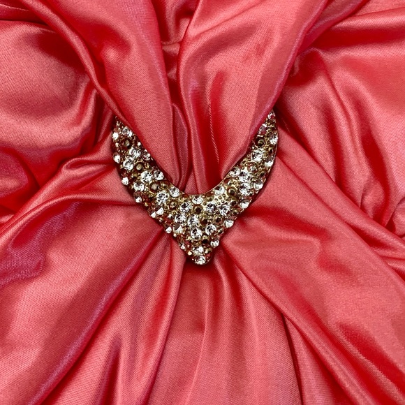 My Michelle Women’s Knit Cocktail Dress Padded Bra - Picture 5 of 7